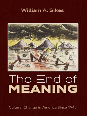 cover image of The End of Meaning